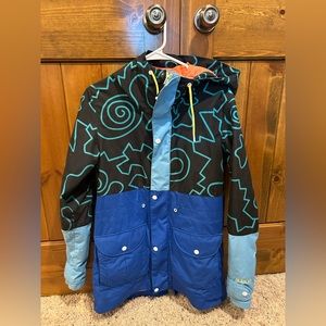 Burton women’s snowboarding jacket.